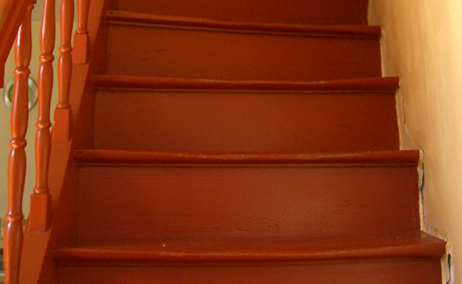 escalier à repeindre